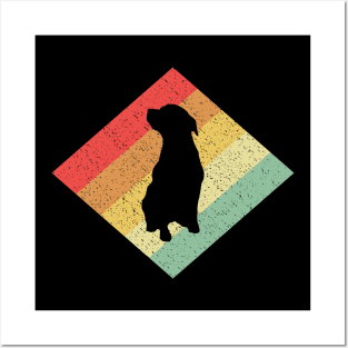Retro Vintage 80s Dog Gift For Dogs Owners and Dog Lovers Posters and Art